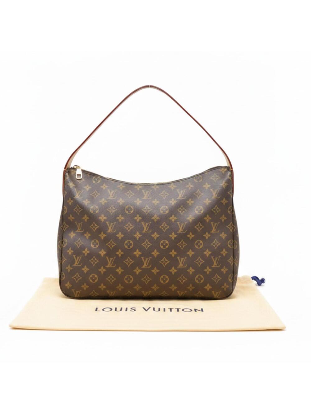 $2740 Louis Vuitton Monogram Slouchy MM